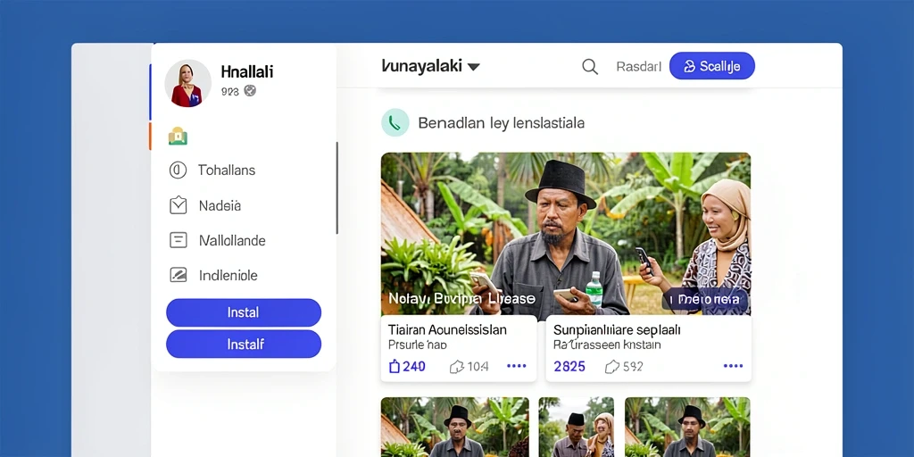 Tampilan antarmuka yang ramah pengguna.
