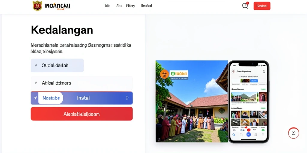 Tampilan antarmuka yang bersih dan mudah dinavigasi.