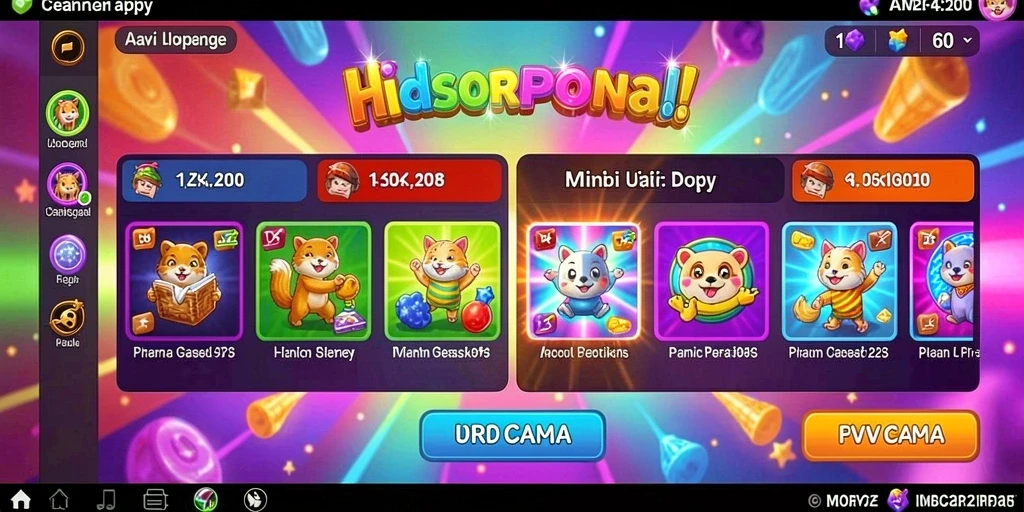 Tampilan antarmuka yang modern dan menarik.
