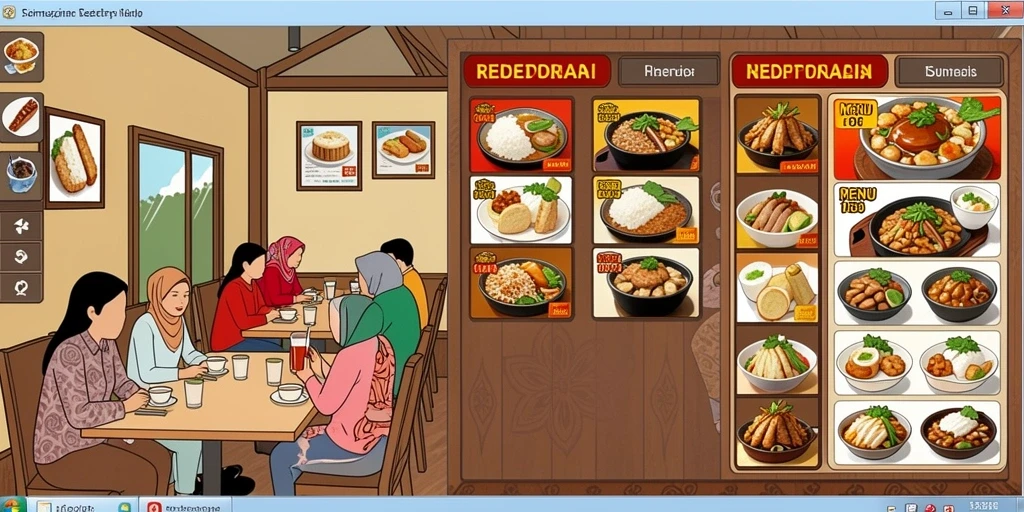 Tampilan antarmuka yang sederhana dan user-friendly.