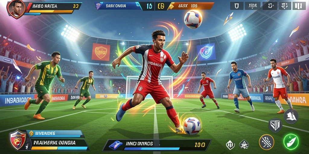 Tangkapan layar aksi menegangkan dalam game.