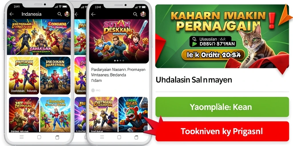Tangkapan layar dari antarmuka pengguna yang menarik.