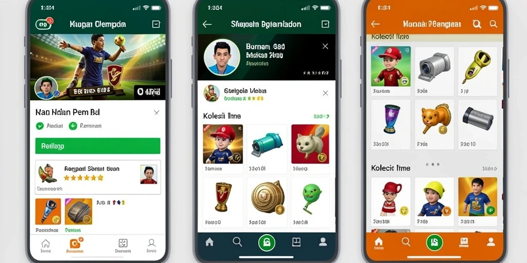Tangkapan layar menggambarkan karakter yang dirancang secara detail.