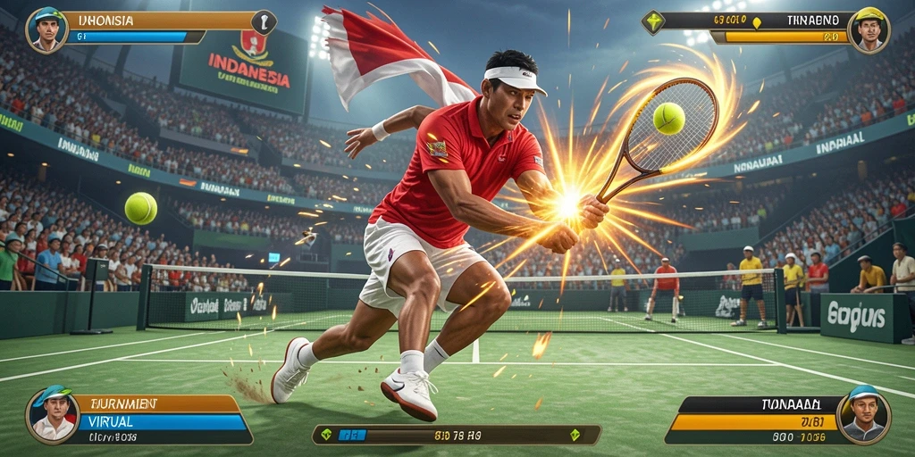 Tampilan grafis menakjubkan dari gameplay.