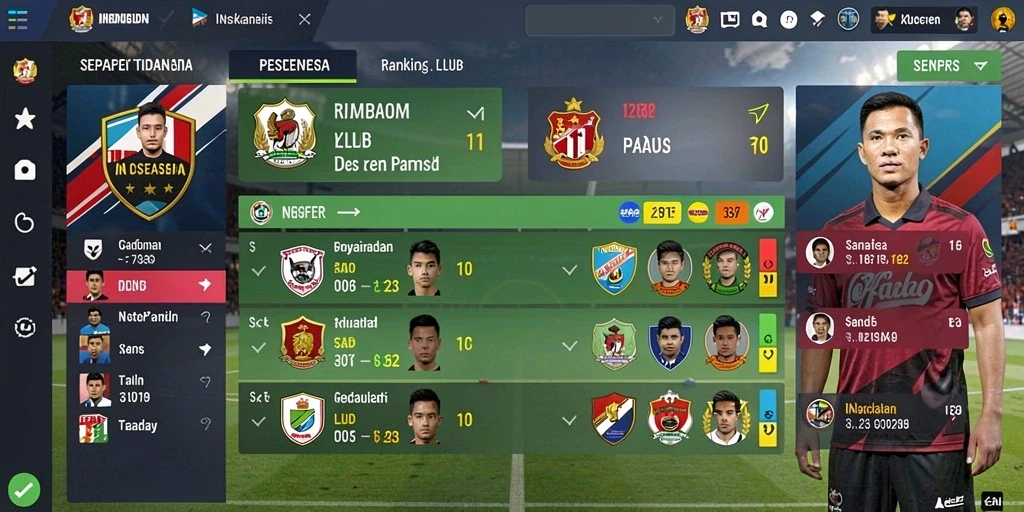 Tampilan antarmuka yang menarik dan sederhana.