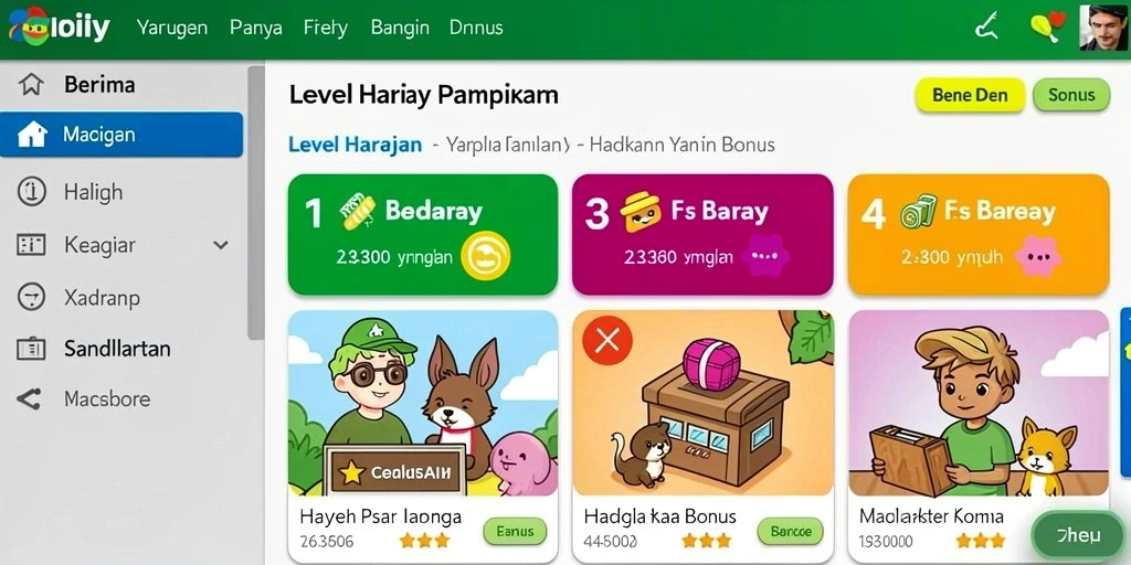 Tampilan antarmuka yang baru dan menarik.