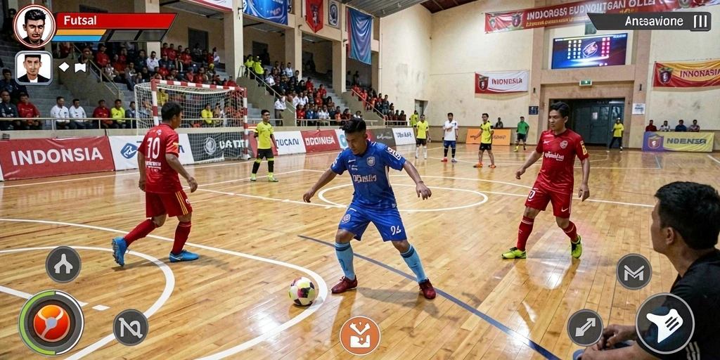Tampilan awal permainan yang menawan dan interaktif.