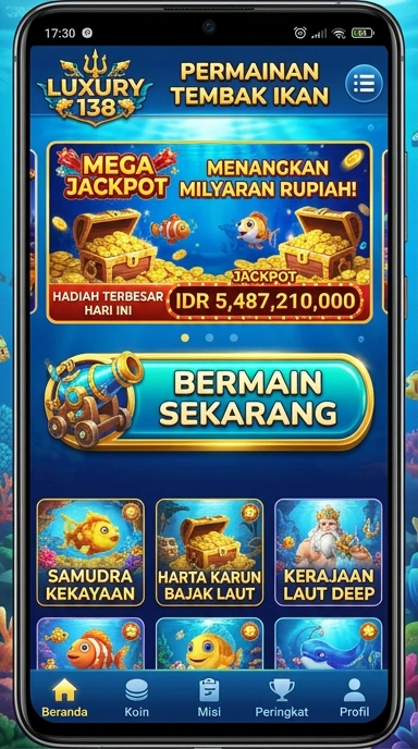 Pratinjau antarmuka luxury138 — aplikasi APK resmi Android v4.6.6